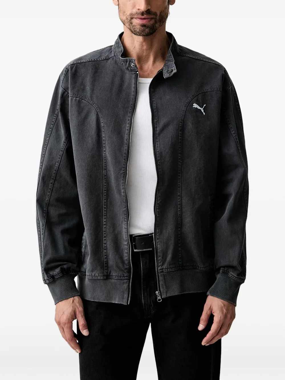 Futura Archive Relaxed Washed Twill T7 Track Jacket by PUMA
