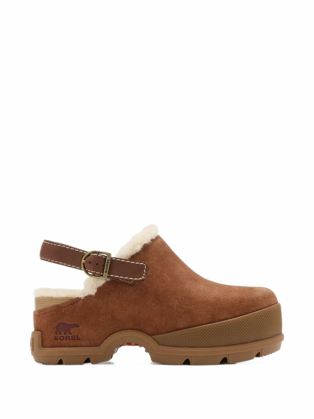 Roam'n Clog Cozy Suede Heeled Mules by SOREL