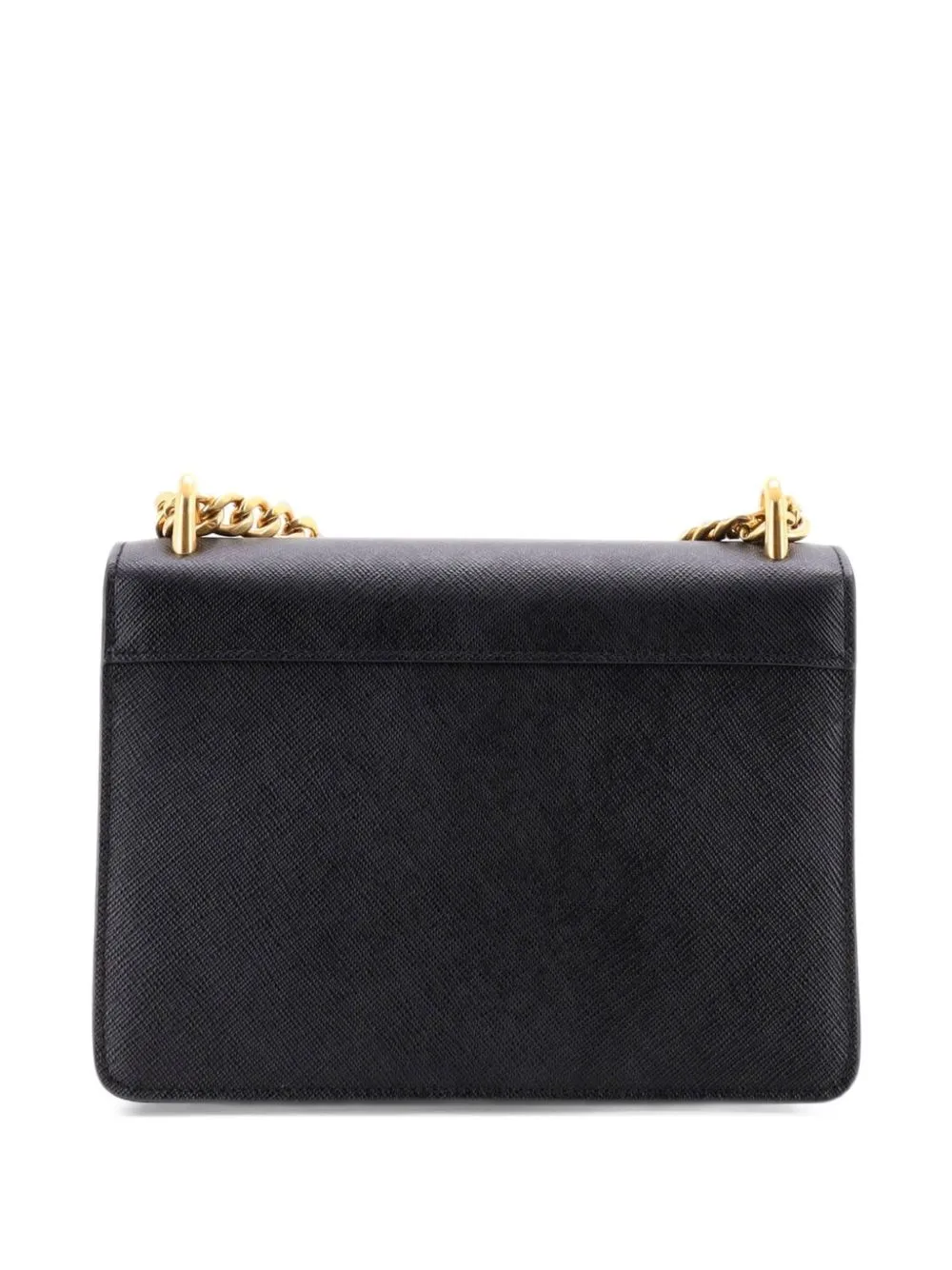 Chain Flap Bag Saffiano Leather Small Crossbody Bag