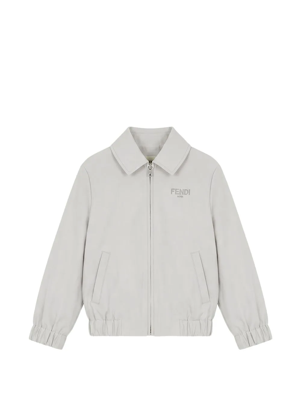 FF Logo-Jacquard Jacket by Fendi Kids