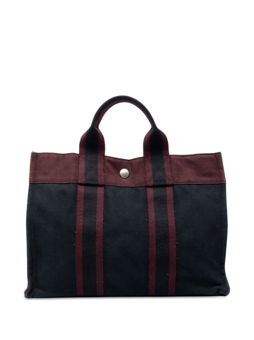 1990-2010 Bicolor Canvas Fourre Tout PM Tote Bag