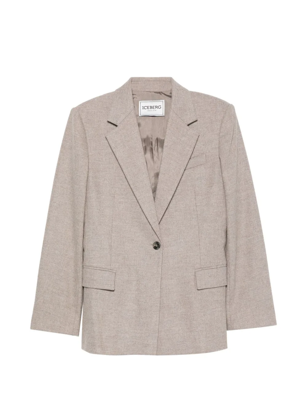 Single-Breasted Notched-Lapel Jacket by Iceberg