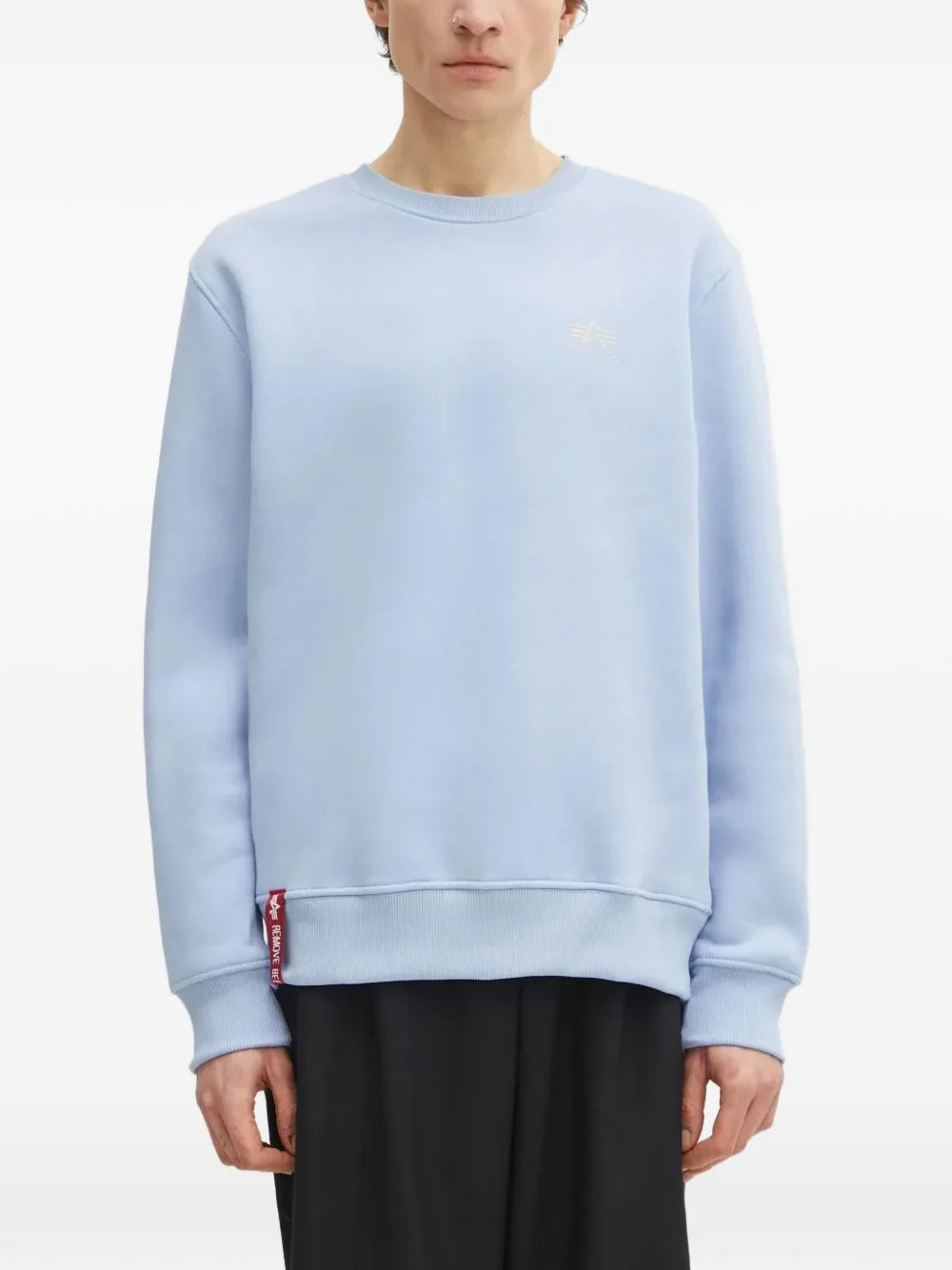 Logo-Print Sweatshirt by Alpha Industries