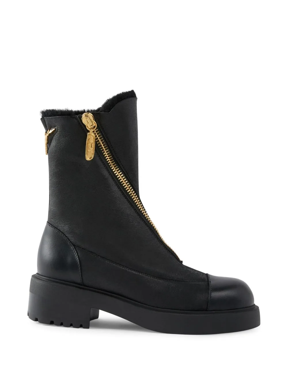 Asymmetric Combat Boots by Giuseppe Zanotti