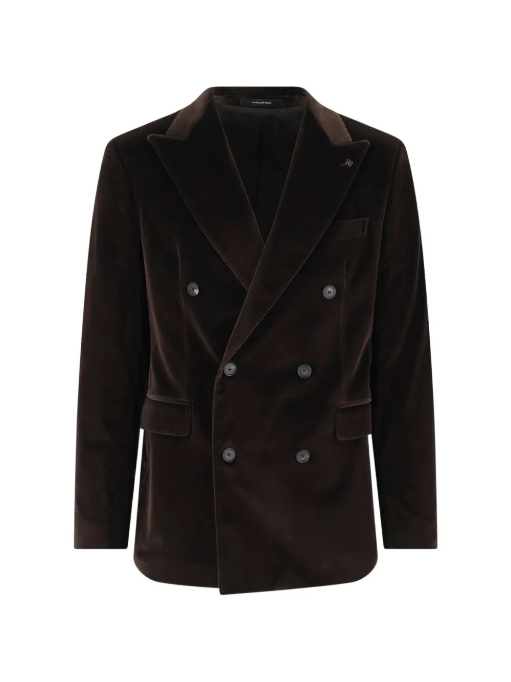 Double-Breasted Velvet Blazer by Tagliatore