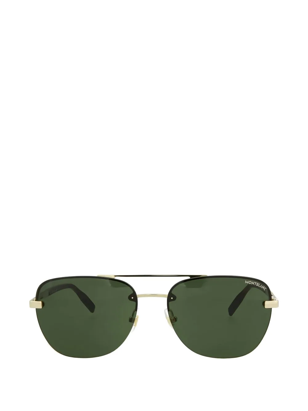 Semi-Rimless Pilot-Frame Sunglasses by Montblanc