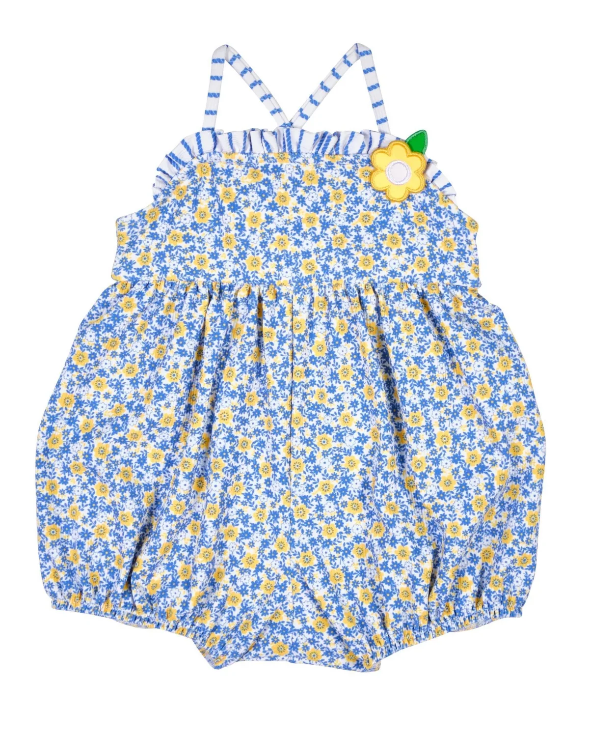 Floral Bubble Swimsuit with Flower by Florence Eiseman
