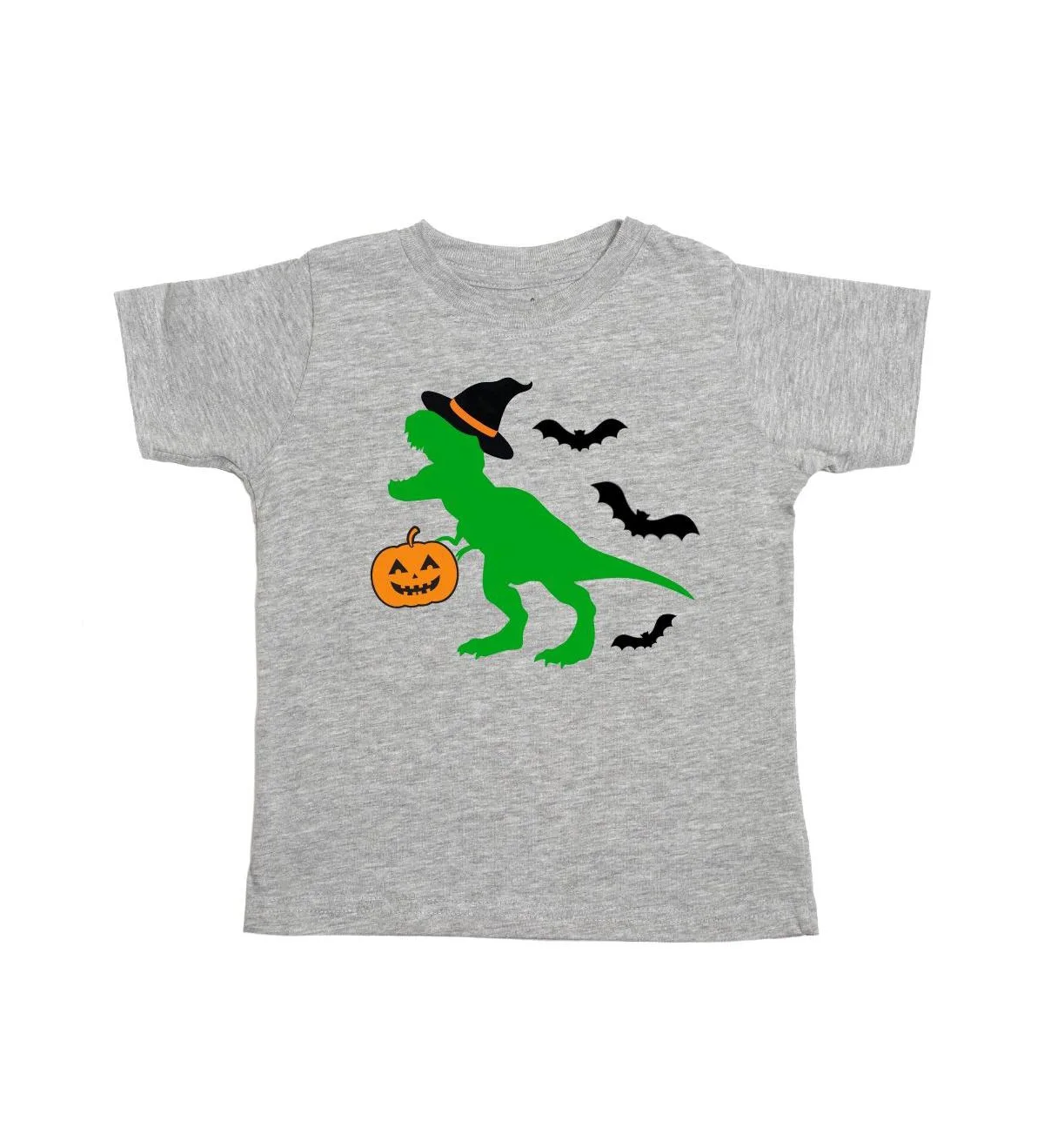 Trick Rawr Treat Halloween Short Sleeve T-Shirt by Sweet Wink