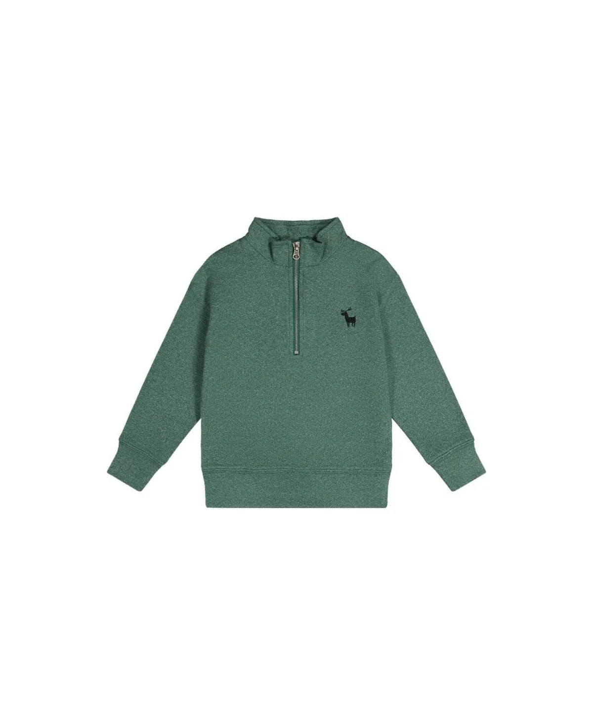 Half Zip Mock Neck Sweater by Deux Par Deux
