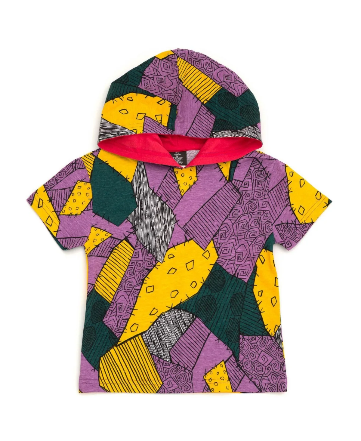 Winnie the Pooh Cosplay Short Sleeve Hooded T-Shirt by Nightmare Before Christmas
