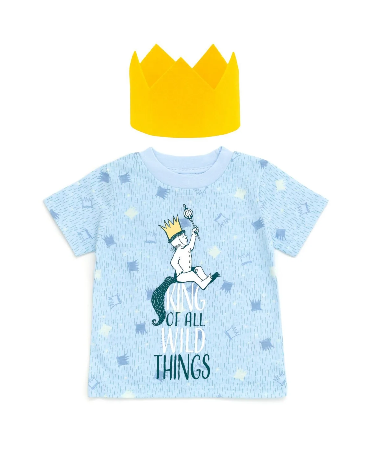 Max Cosplay T-Shirt and Crown by Where The Wild Things Are