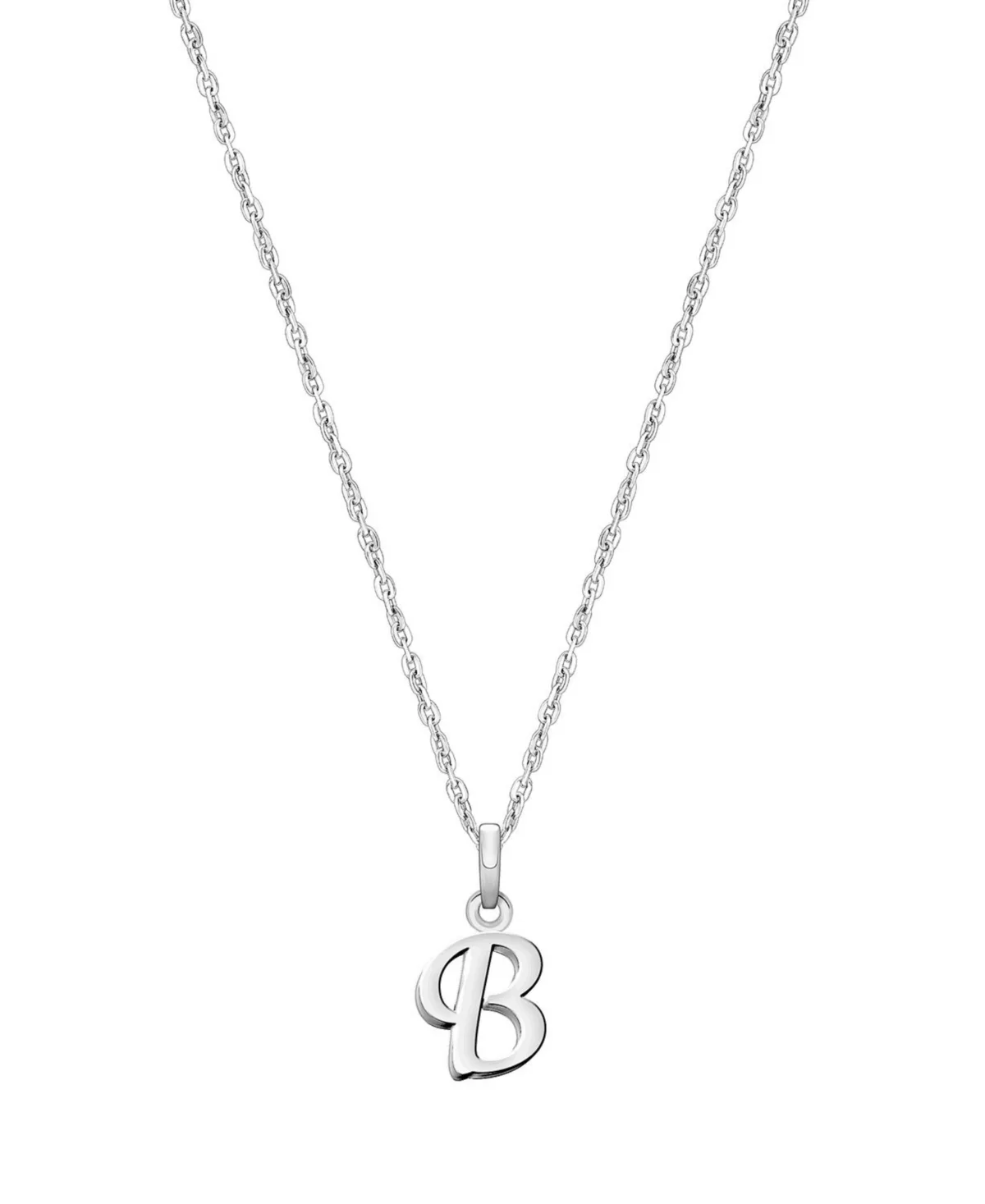 Sterling Silver Initial Necklace 12-14" by Tiny Blessings