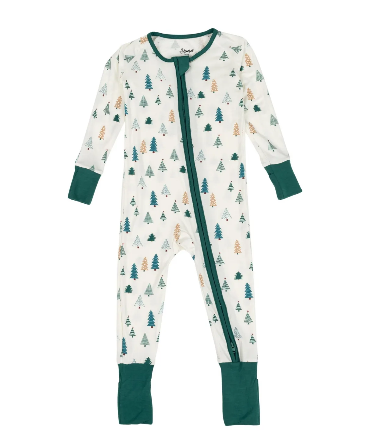 One Piece Viscose From Bamboo Holiday Pajamas by Leveret