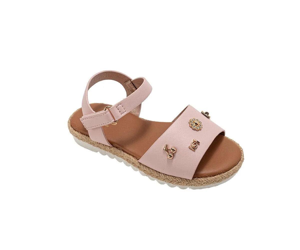 Fashion Sandals - Dressy Shoes with Playful Charm Details by Bebe