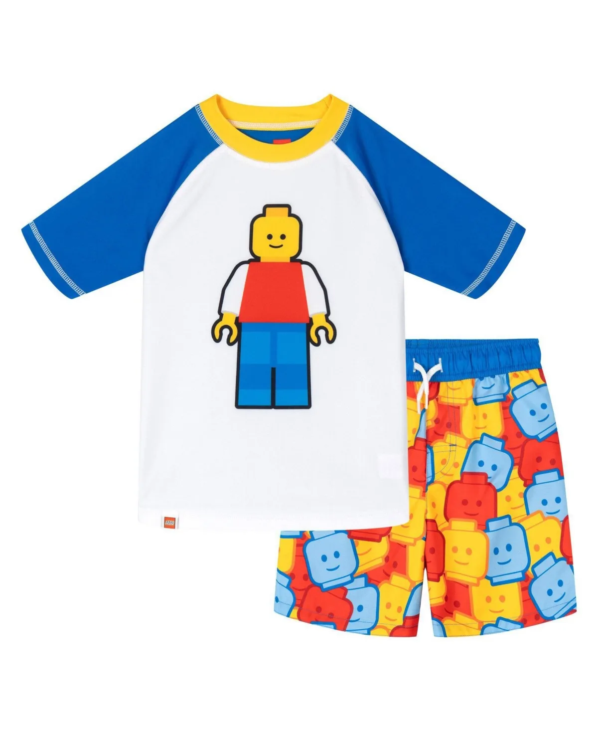 2-Piece Swimwear Rash Guard and Swim Trunks Set by Lego