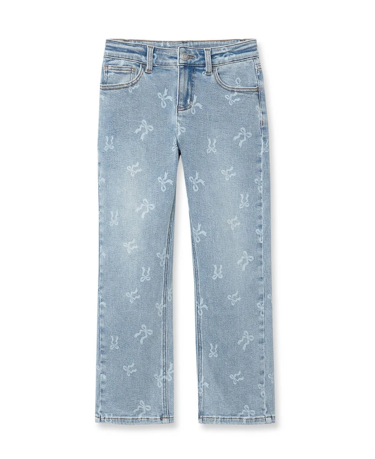 Straight Leg Jeans by Lands' End