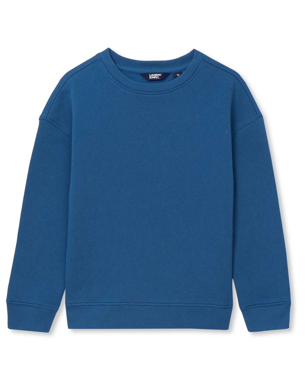 Relaxed Fit Fleece Crewneck Sweatshirt by Lands' End