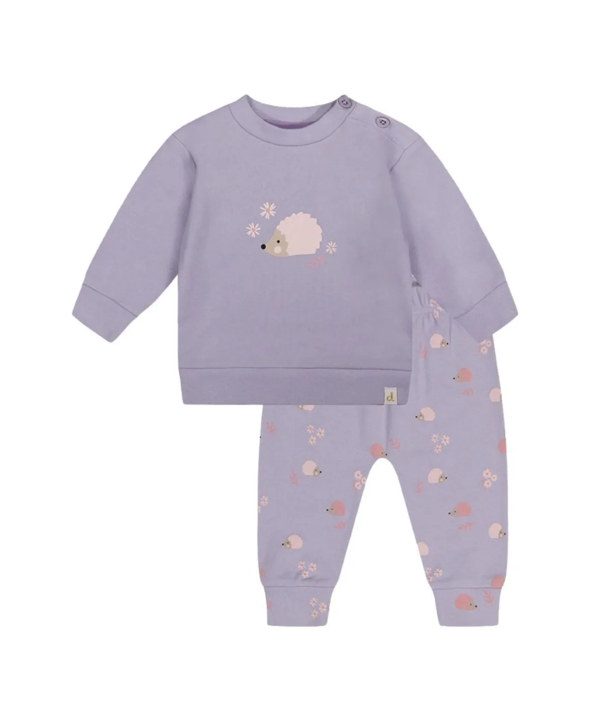 Cotton Pants and Top Set by Deux Par Deux
