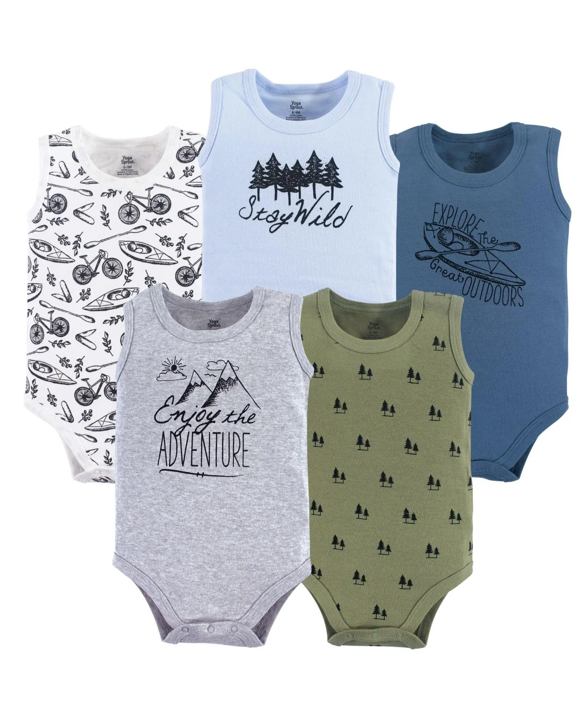 All-Day Cotton Bodysuits by Yoga Sprout