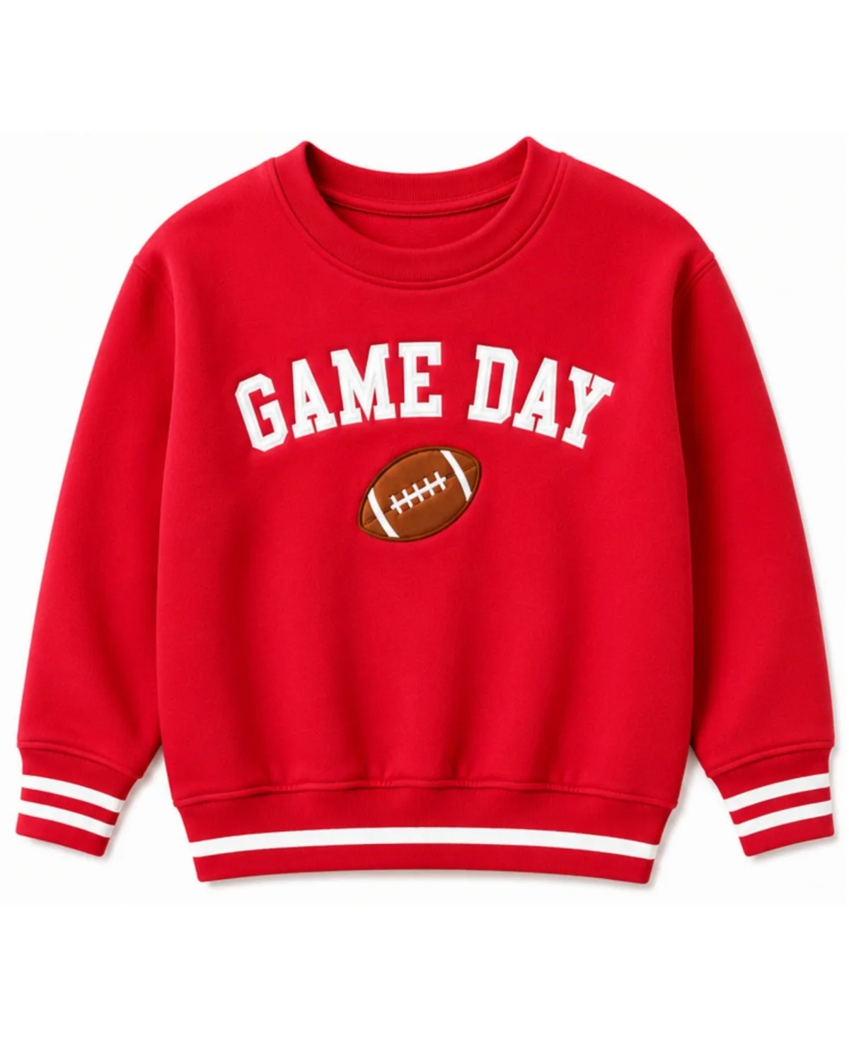 Game Day Long-Sleeve Crewneck Sweatshirt by Bits & Bows