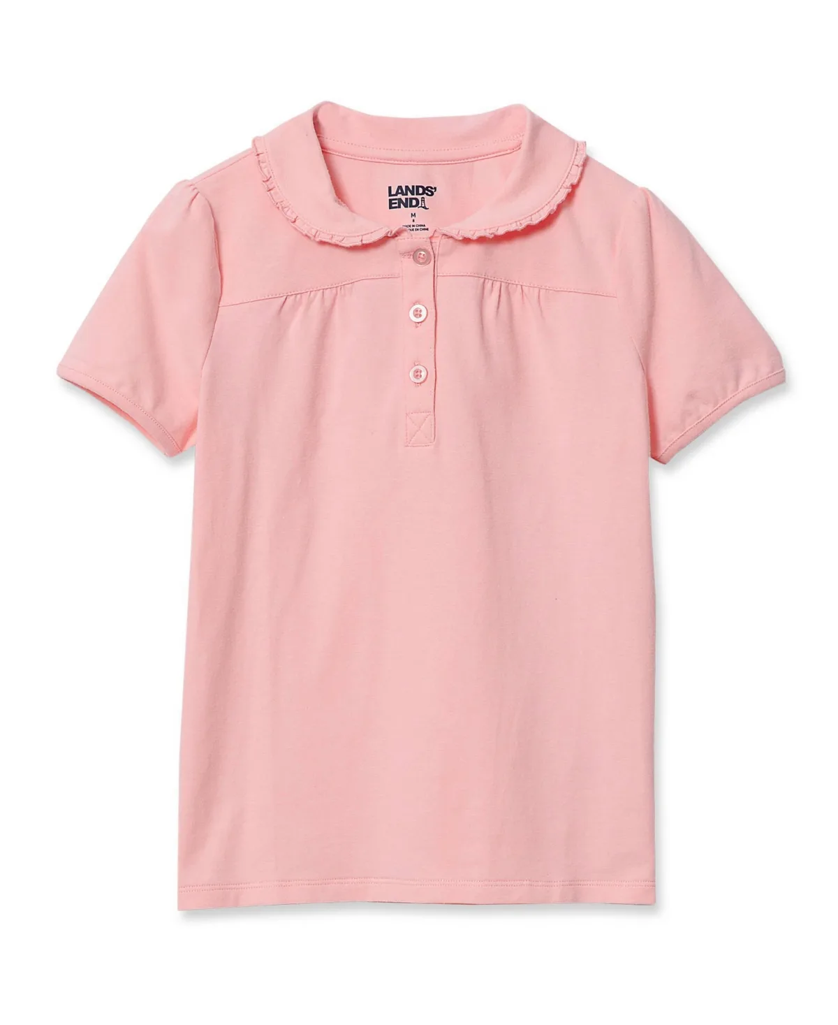 Frill Collar Tee by Lands' End