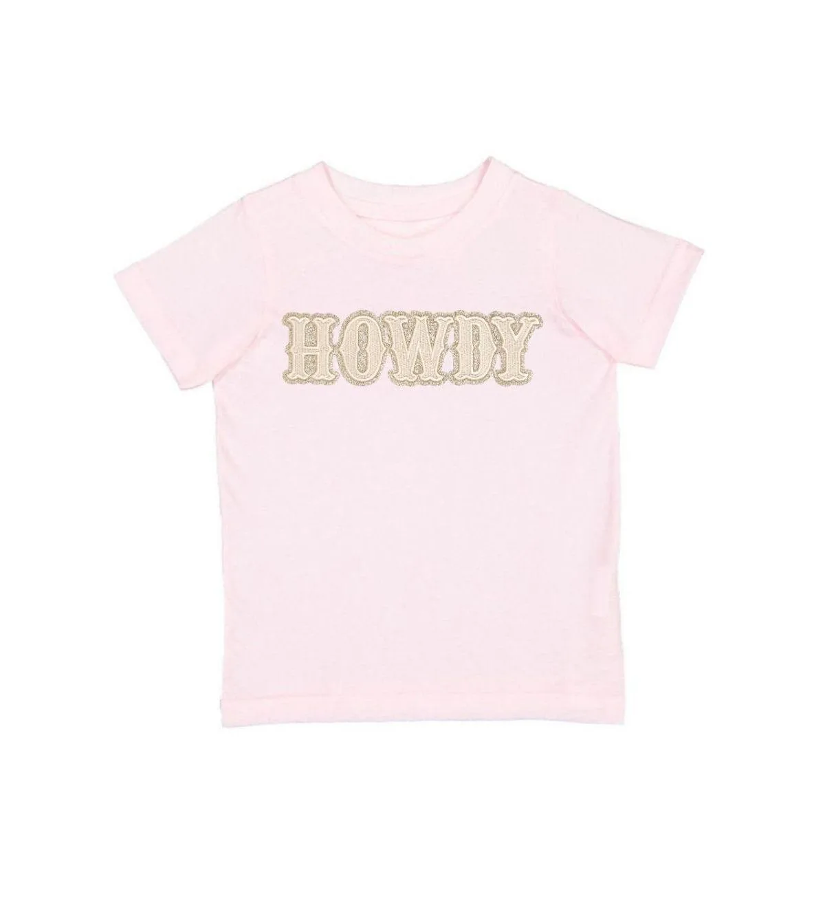 Howdy Patch Western Short Sleeve T-Shirt by Sweet Wink