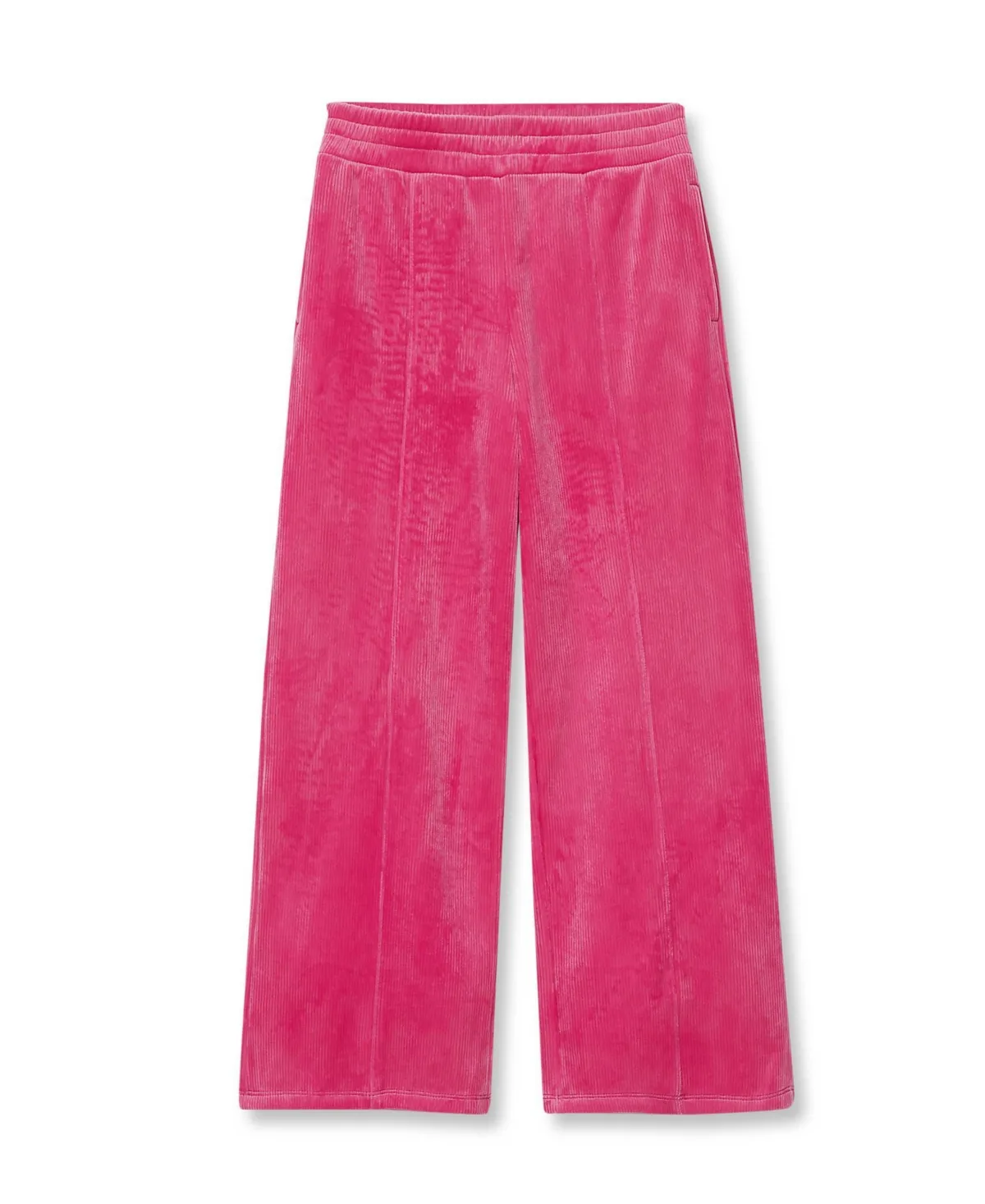 Plush Rib Wide Leg Pants by Lands' End