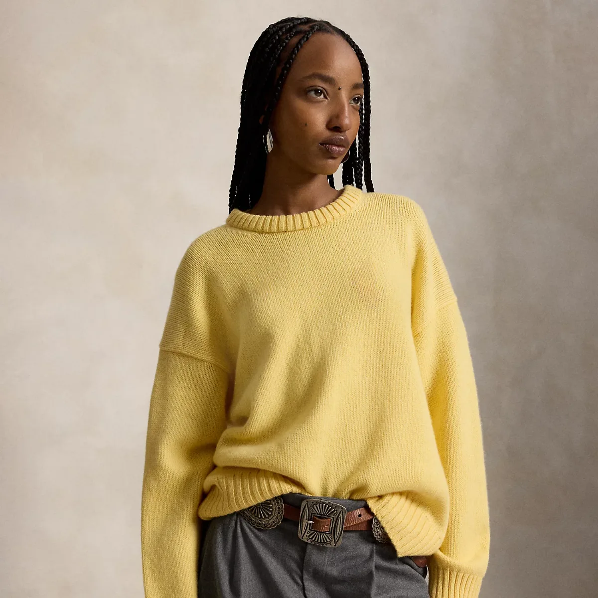 Wool Crewneck Jumper by Polo Ralph Lauren