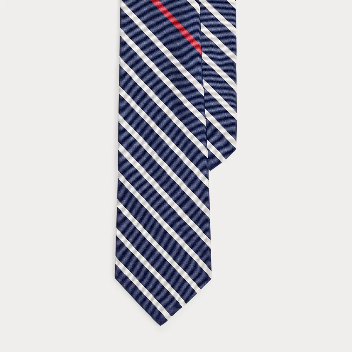 Striped Silk-Cotton Mogador Tie by Polo Ralph Lauren