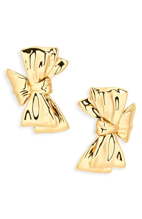 Small Bow Stud Earrings by Jennifer Fisher