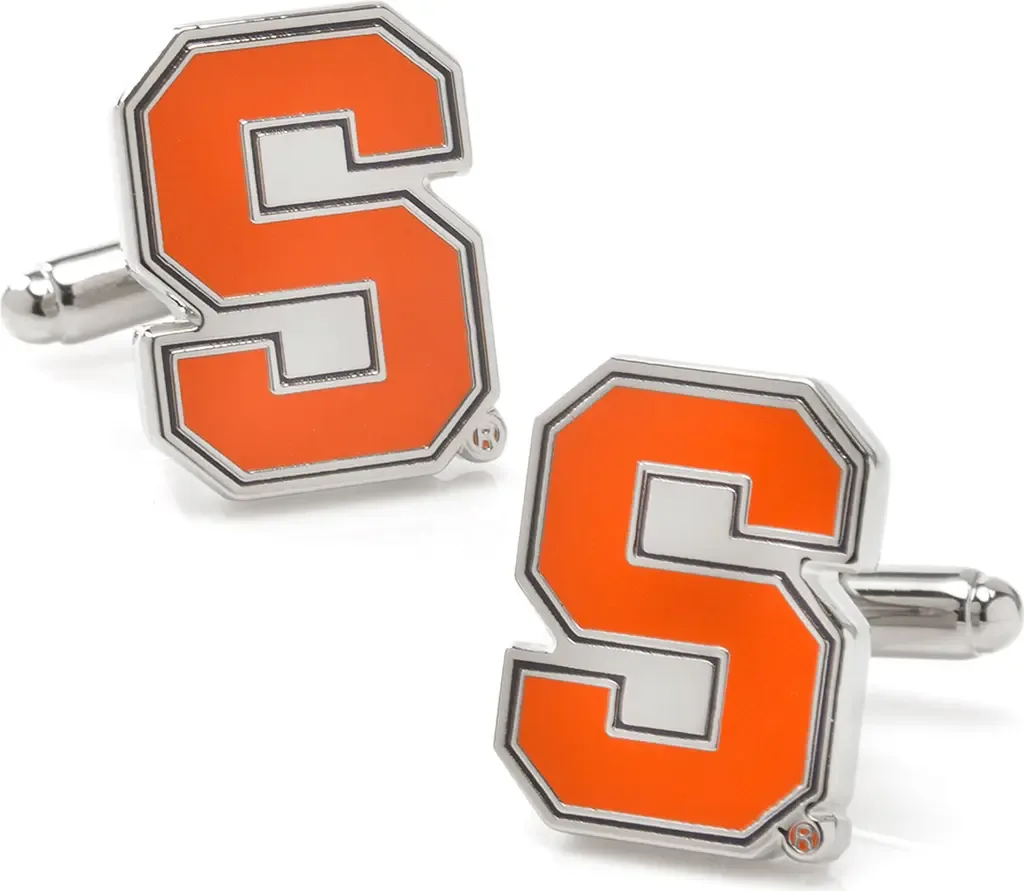 NCAA Collegiate Syracuse University Orange Cuff Links by Cufflinks, Inc.