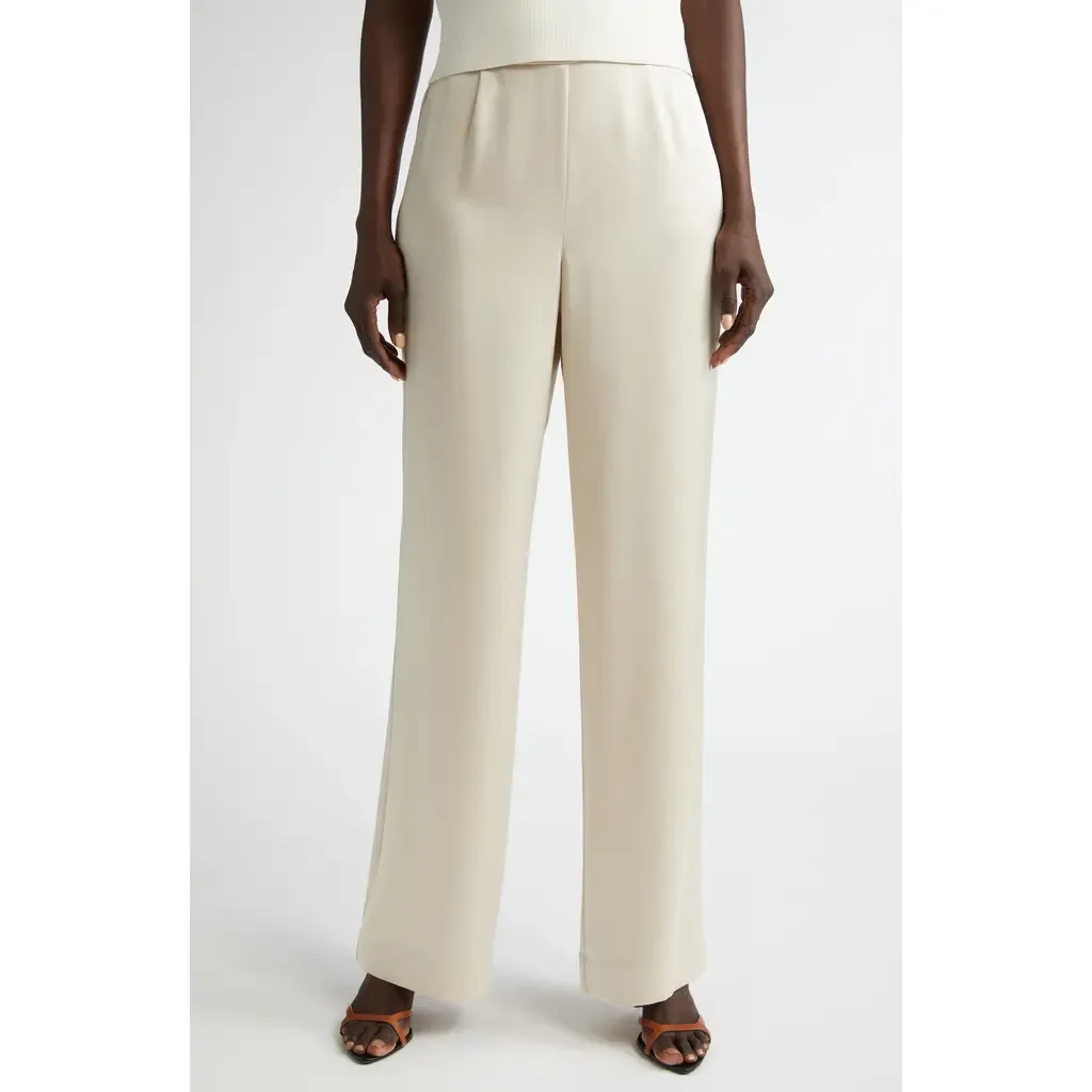 Kate Liquid Satin Pants by ST. JOHN