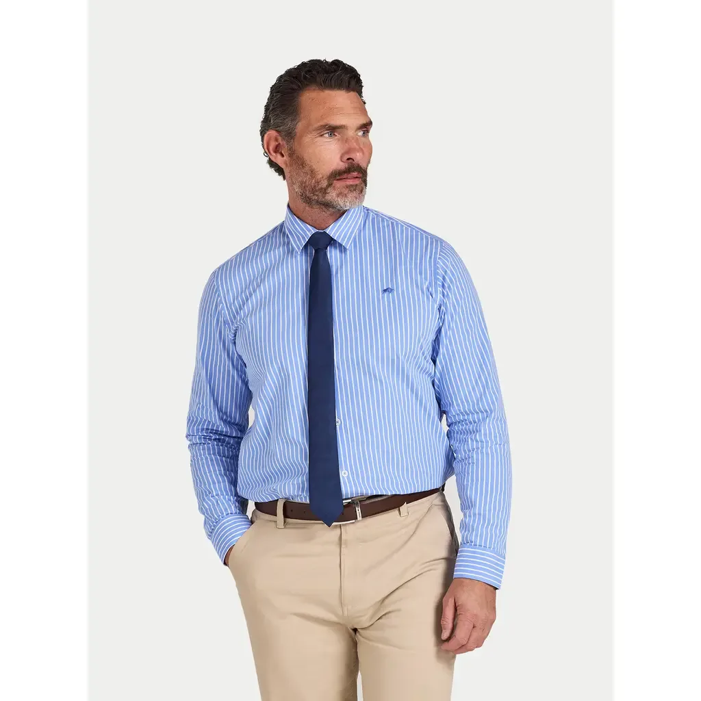 Long Sleeve Stripe Shirt by Raging Bull