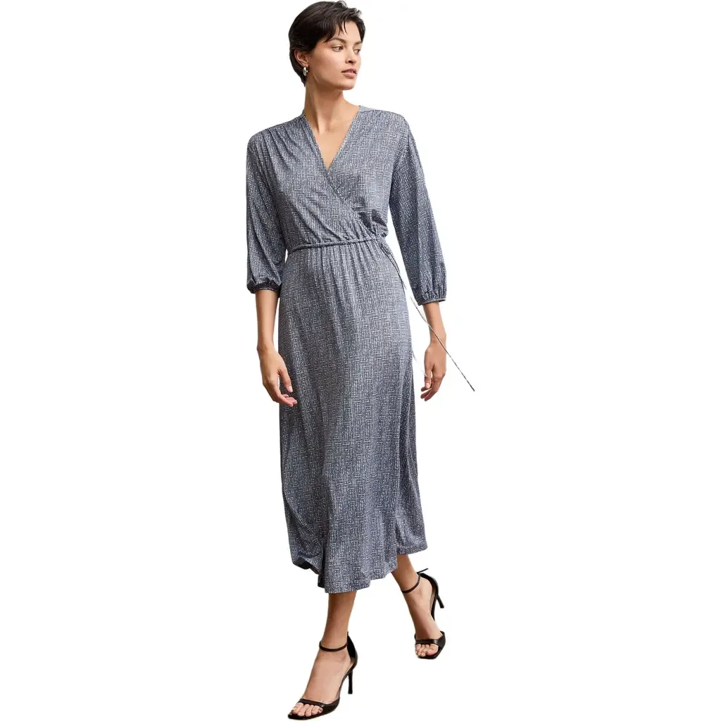 Hope Printed Jersey Wrap Dress by M.M.LaFleur