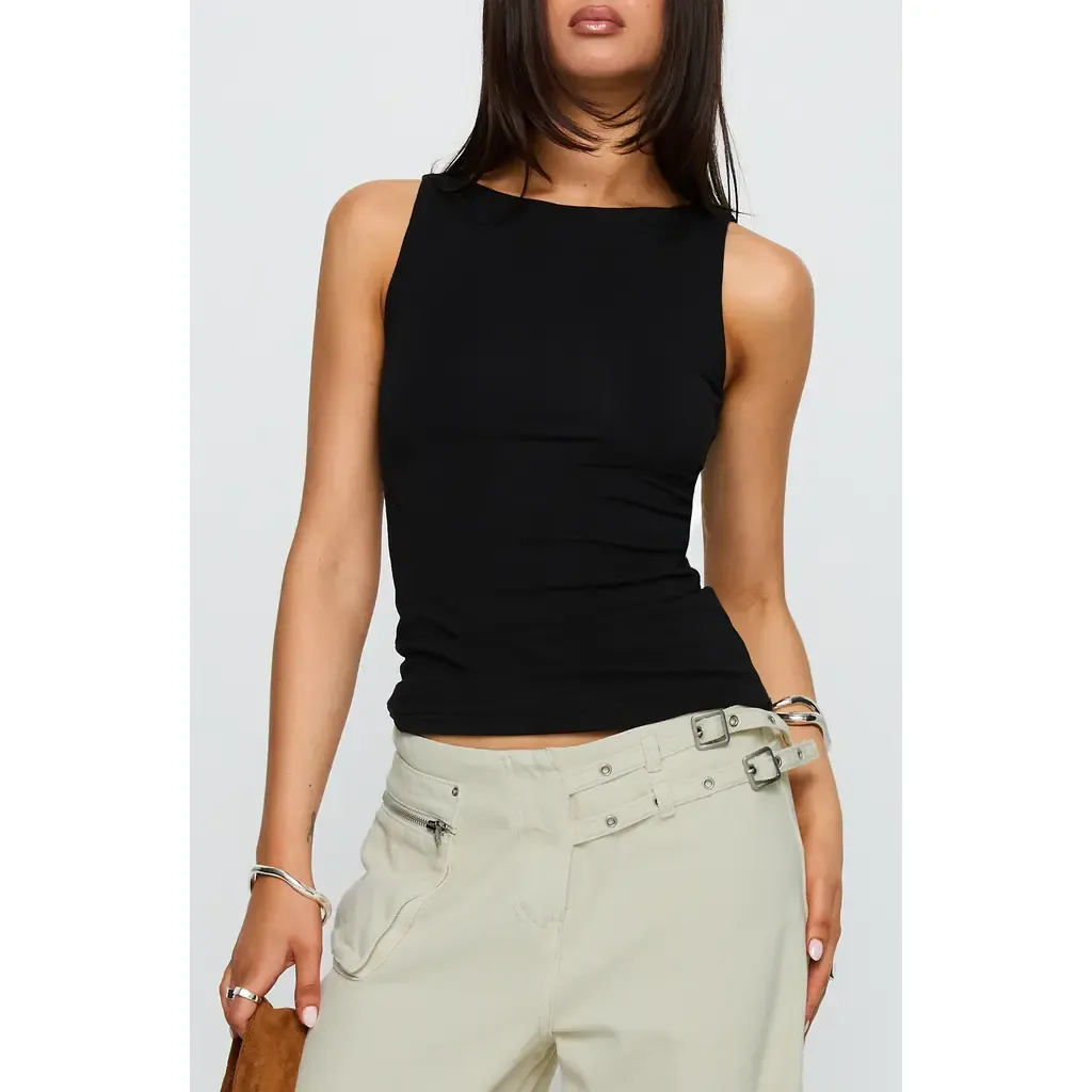 Lose Your Number Jersey Tank by Princess Polly