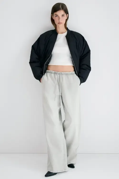 Denim Pull-On Pants by H&M