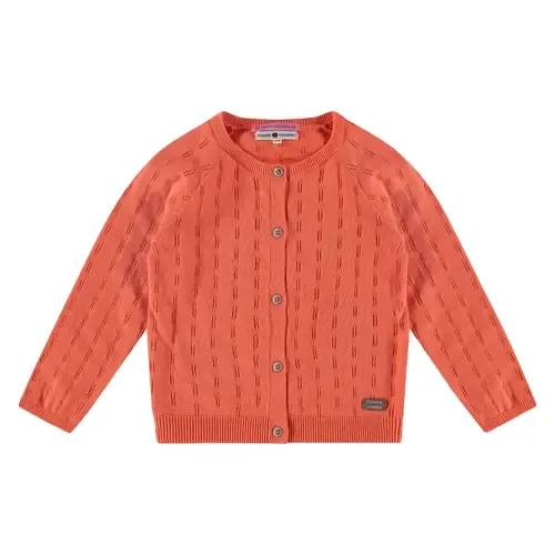 Pointelle Cardigan by Stains and Stories by Babyface