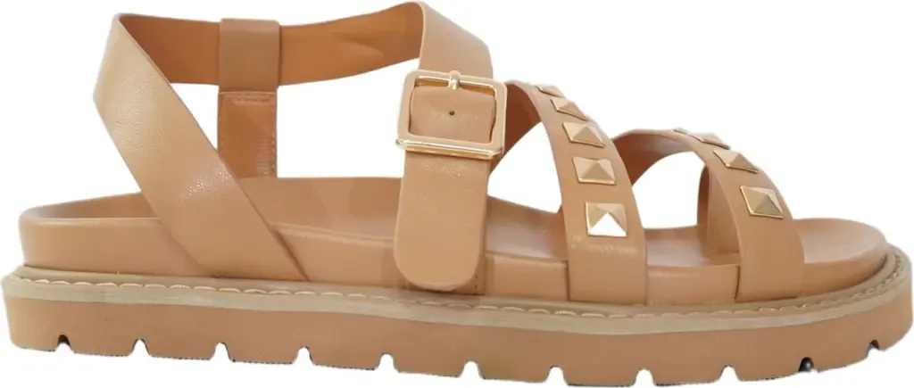 Morning Mood Chunky Stud Sandal by Belle & Bloom
