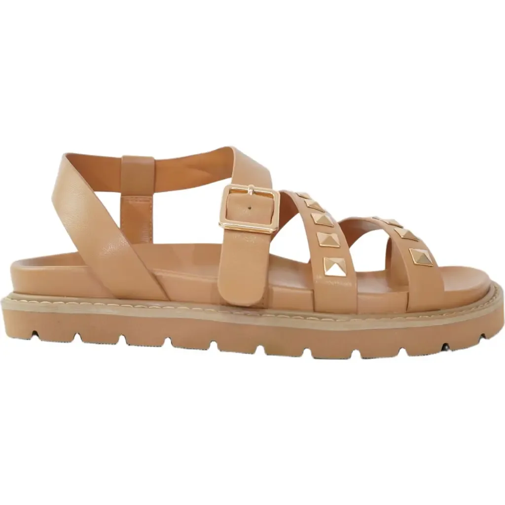 Morning Mood Chunky Stud Sandal by Belle & Bloom
