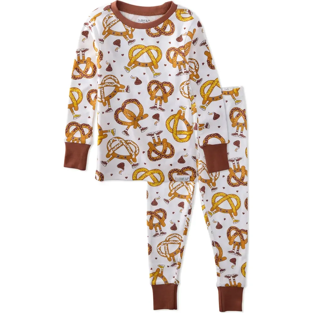 Zen Two-Piece Organic Cotton Pajamas by BUTTERBLU