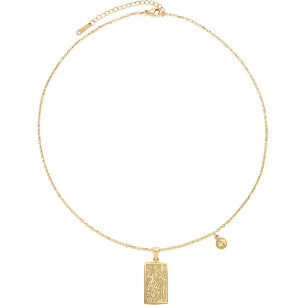 What's Your Sign Zodiac Pendant Necklace