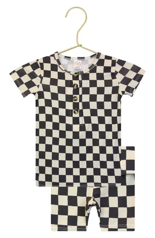 Print Henley & Shorts Set by Lou Lou and Company