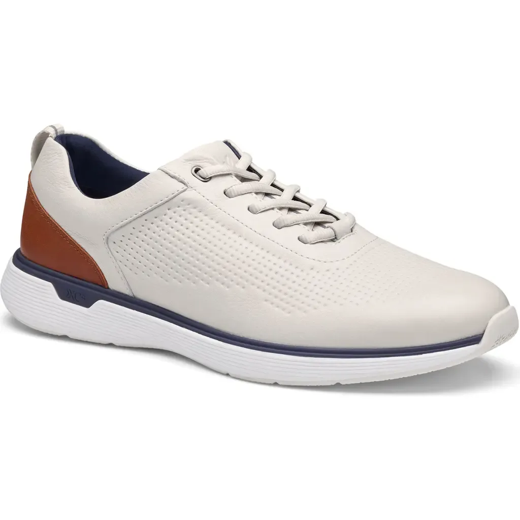 Prentiss 2 Waterproof Sneaker in White Waterproof Full Grain