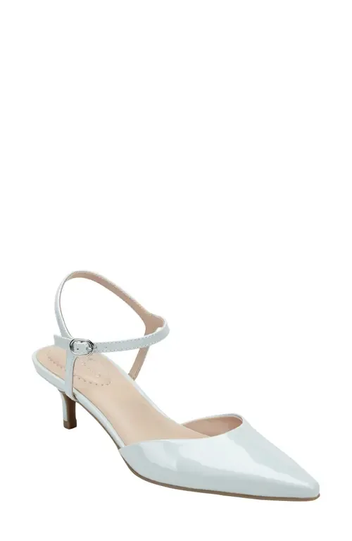 Rose Ankle Strap Pointed Toe Kitten Heel Sandal by Bandolino
