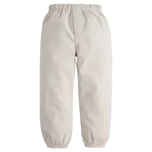 Banded Pant in Pebble Twill by Little English