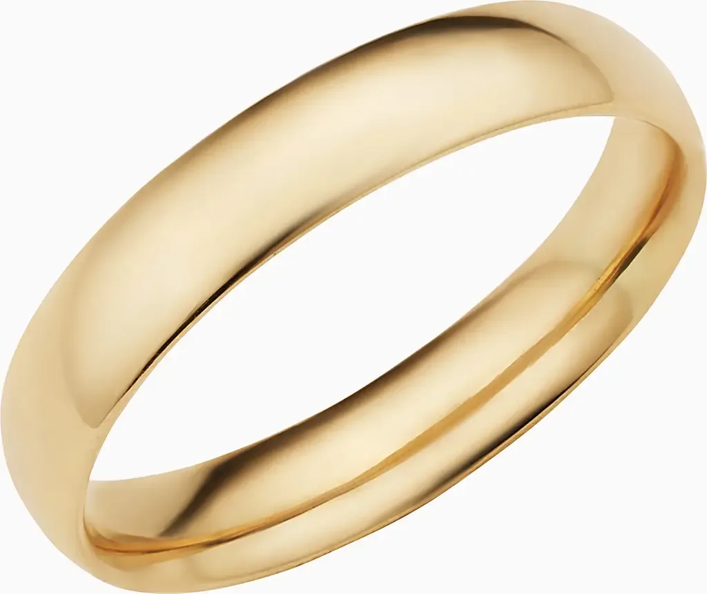 Forever Band Bold Ring in 14K Gold by Oradina