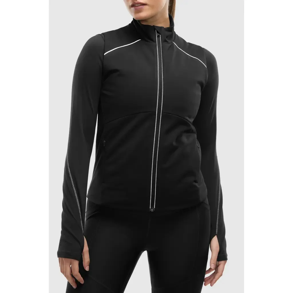Padded Full Zip Run Vest by Peloton