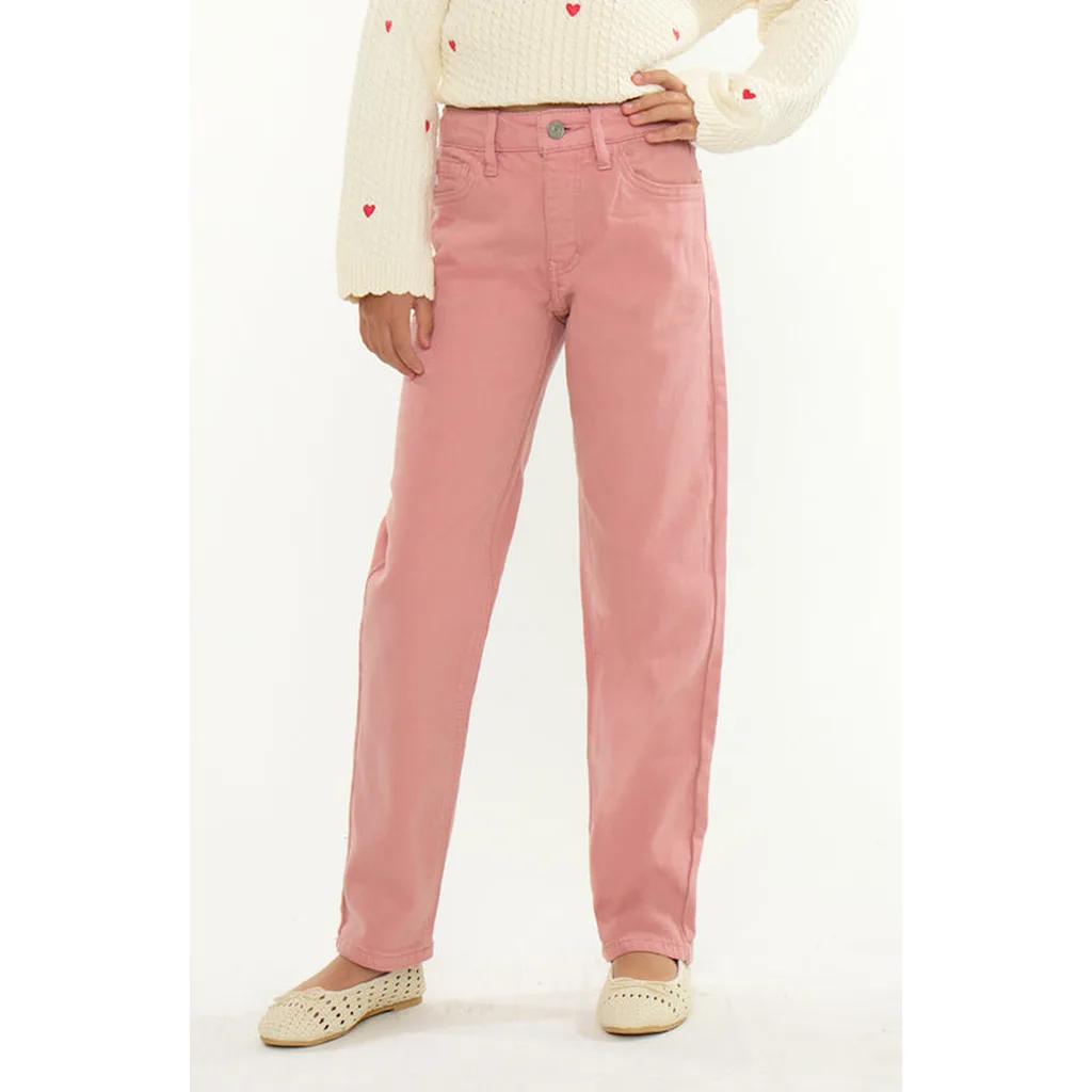 Uniqua 90's Ultra High Rise Straight Jeans by KanCan