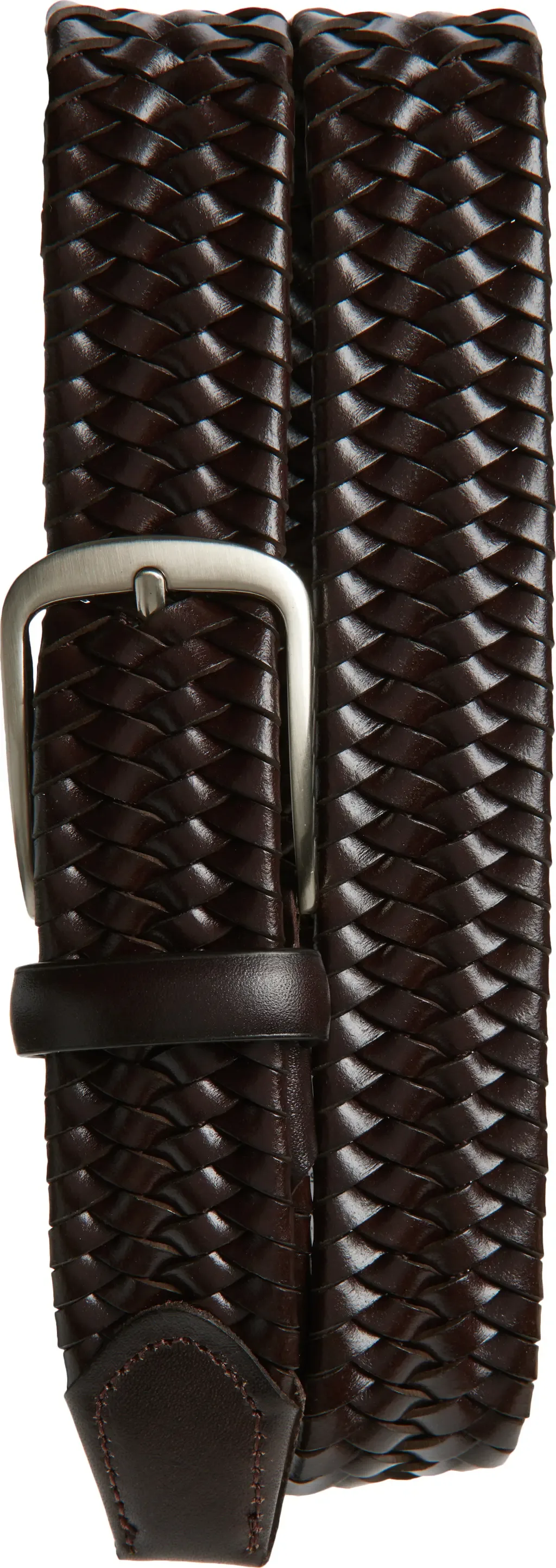 Thomas Braided Leather Stretch Belt by Nordstrom