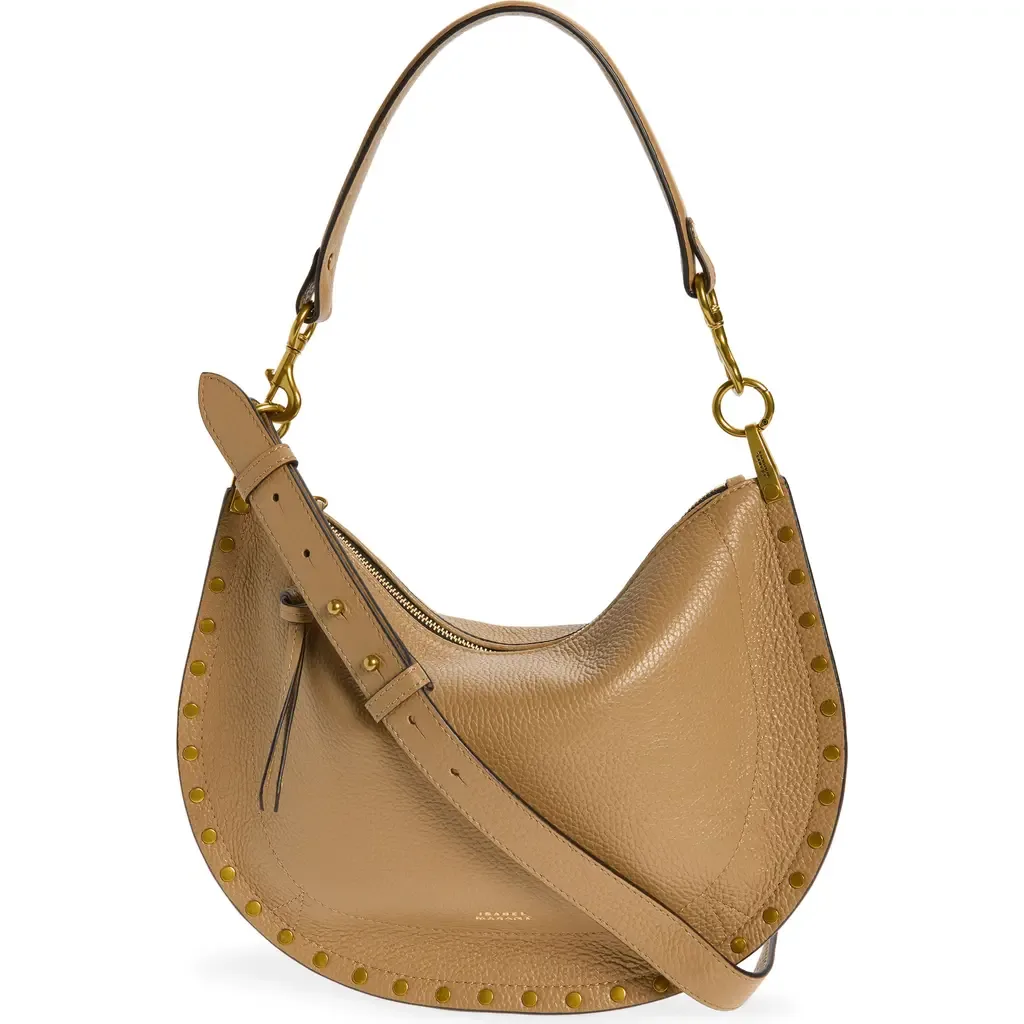 Oskan Soft Zipped Leather Crossbody Bag